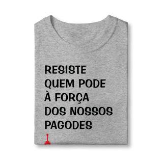 Nome do produto Camiseta Infantil Resiste Quem Pode