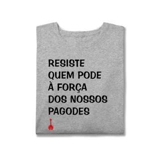 Nome do produto Camiseta Plus Size Resiste Quem Pode