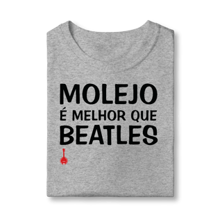 Nome do produto Camiseta Infantil Molejo é Melhor que Beatles