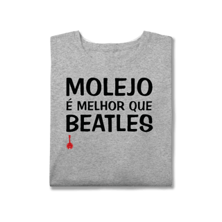 Nome do produto Camiseta Pus Size Molejo é Melhor que Beatles