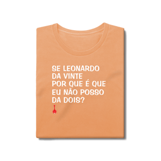 Nome do produto Baby Look Se Leonardo Da Vinte - Estonada