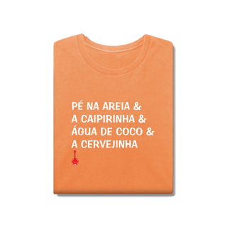 Nome do produto Camiseta Pé na Areia - Estonada