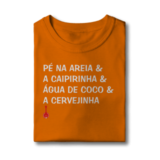 Nome do produto Camiseta Infantil Pé na Areia