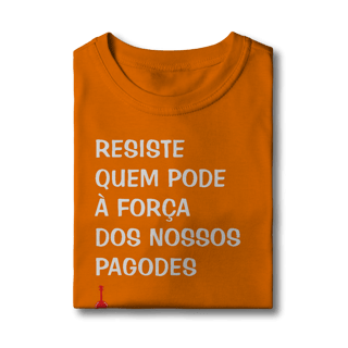 Nome do produto Camiseta Infantil Resiste Quem Pode