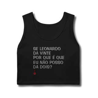 Nome do produto Regata Se Leonardo Da Vinte