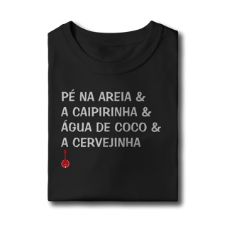 Nome do produto Camiseta Infantil Pé na Areia