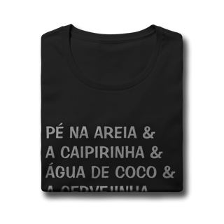 Nome do produto Baby Look Pé na Areia