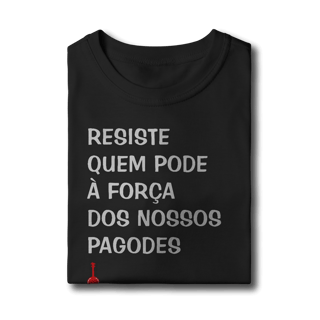 Nome do produto Camiseta Infantil Resiste Quem Pode