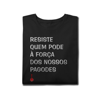 Nome do produto Camiseta Plus Size Resiste Quem Pode