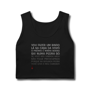 Nome do produto Regata Vou Fazer um Bingo