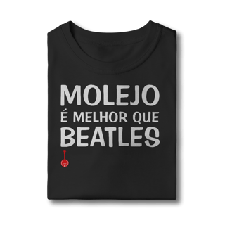 Nome do produto Camiseta Infantil Molejo é Melhor que Beatles