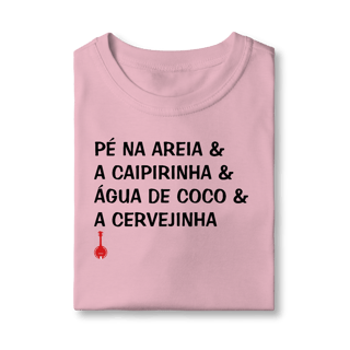 Nome do produto Camiseta Infantil Pé na Areia