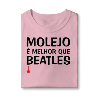 Nome do produto Camiseta Infantil Molejo é Melhor que Beatles