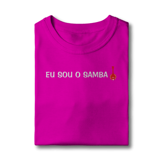 Nome do produto Camiseta Infantil Eu Sou o Samba