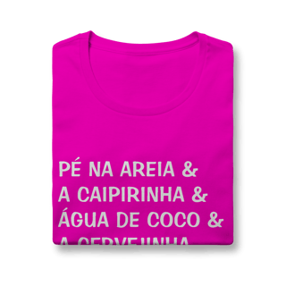 Nome do produto Baby Look Pé na Areia