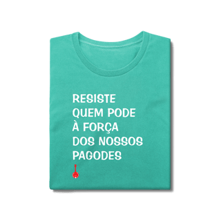 Nome do produto Baby Look Resiste Quem Pode - Estonada