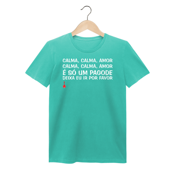 Baby Look Calma, Calma, Amor - Estonada