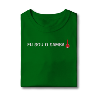 Nome do produto Camiseta Infantil Eu Sou o Samba