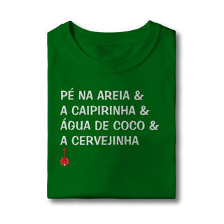 Nome do produto Camiseta Infantil Pé na Areia