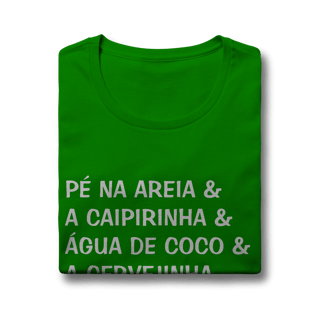 Nome do produto Baby Look Pé na Areia