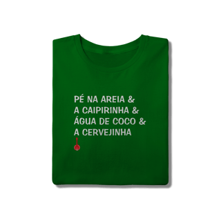 Nome do produto Camiseta Pé na Areia