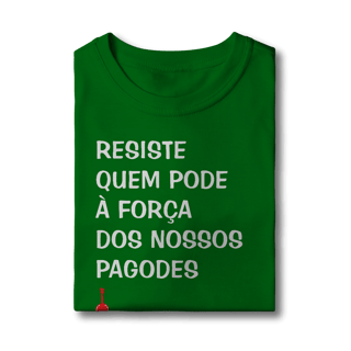 Nome do produto Camiseta Infantil Resiste Quem Pode