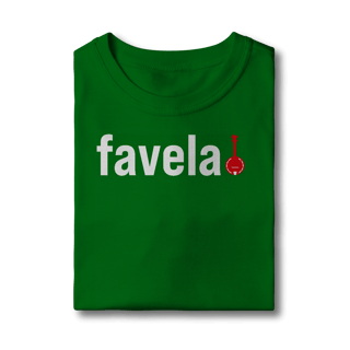 Nome do produto Camiseta Infantil Favela