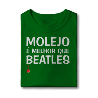 Nome do produto Camiseta Infantil Molejo é Melhor que Beatles