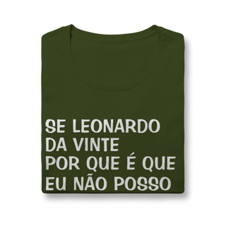 Nome do produto Baby Look Se Leonardo Da Vinte