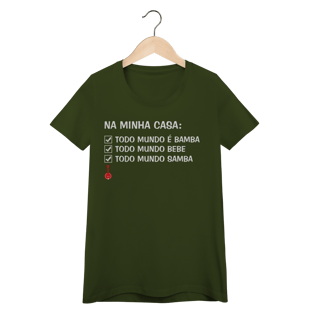 Nome do produto Baby Look Na Minha Casa Todo Mundo é Bamba