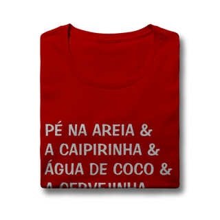Nome do produto Baby Look Pé na Areia
