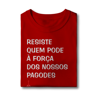 Nome do produto Camiseta Infantil Resiste Quem Pode