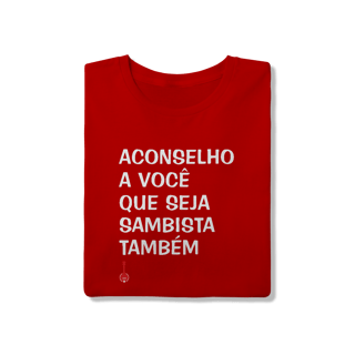 Nome do produto Camiseta Seja Sambista Também