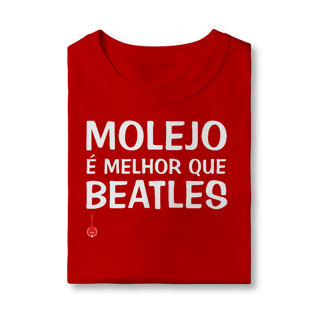 Nome do produto Camiseta Infantil Molejo é Melhor que Beatles