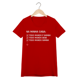 Nome do produto Baby Look Na Minha Casa Todo Mundo é Bamba