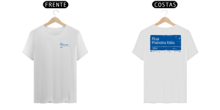 Nome do produto Camiseta // RUA PALESTRA ITALIA // PRIME //