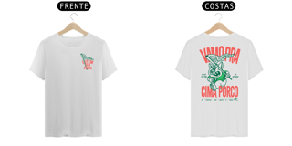 Nome do produto Camiseta Vamo Pra Cima - Premium - Off White / Branca