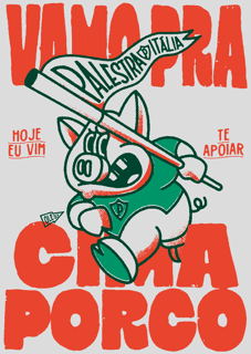 Nome do produto POSTER VAMO PRA CIMA PORCO