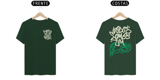 Nome do produto Camiseta Todos Somos Um Verde / Azul