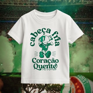 Camiseta Infantil_Juvenil Cabeça Fria [2 - 8 _frente]