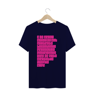 Nome do produto Plus Size Camiseta Meu lugar é em Interlagos