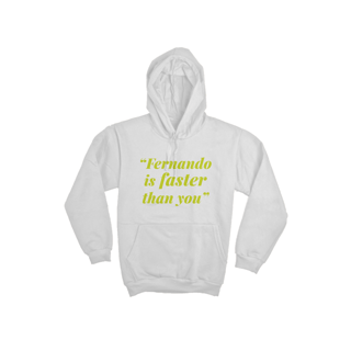 Nome do produto Moletom Fernando Alonso Faster Than You