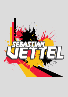 Nome do produto Poster Sebastian Vettel Alemanha