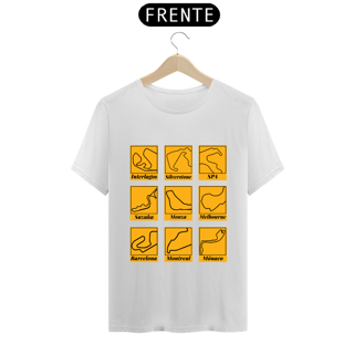 Nome do produto Camiseta Circuitos Icônicos Formula 1