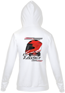 Nome do produto Moletom com Zíper Kimi Räikkönen Old Times