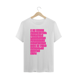 Nome do produto Plus Size Camiseta Meu lugar é em Interlagos