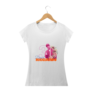 Nome do produto Camiseta Baby Look Daniel Ricciardo The Honey Badger
