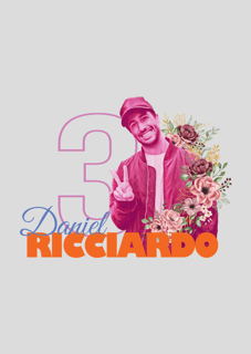Nome do produto Poster Daniel Ricciardo The Honey Badger