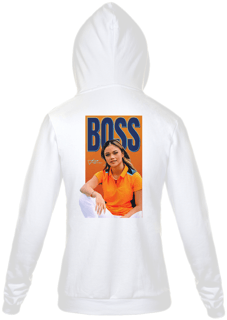 Nome do produto Moletom com Zíper Girl Boss Collection Bianca Bustamante