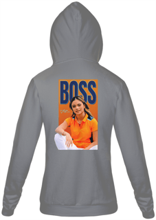 Nome do produto Moletom com Zíper Girl Boss Collection Bianca Bustamante